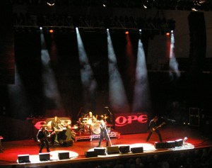 The Big Rock Gig--the boys' first--and we loved every minute... Especially when Europe delivered The Final Countdown!