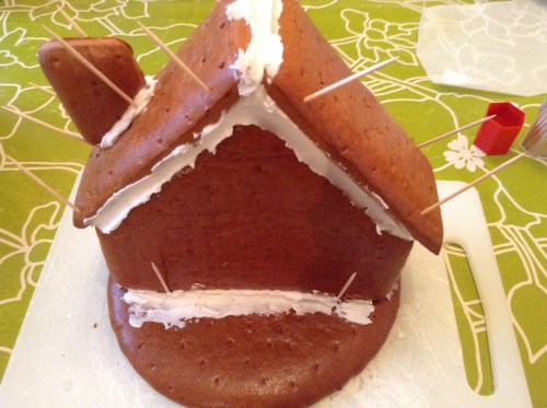 Ooops! Nearly forgot the chimney!