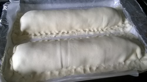 ...and cover with the rest of the puff pastry.